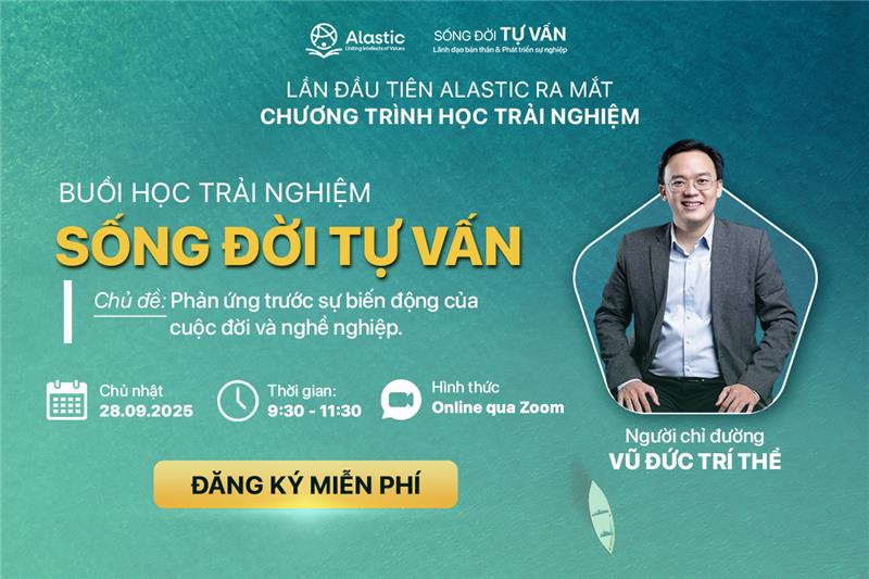 Đăng ký buổi học trải nghiệm Sống Đời Tự Vấn ngày 28/09