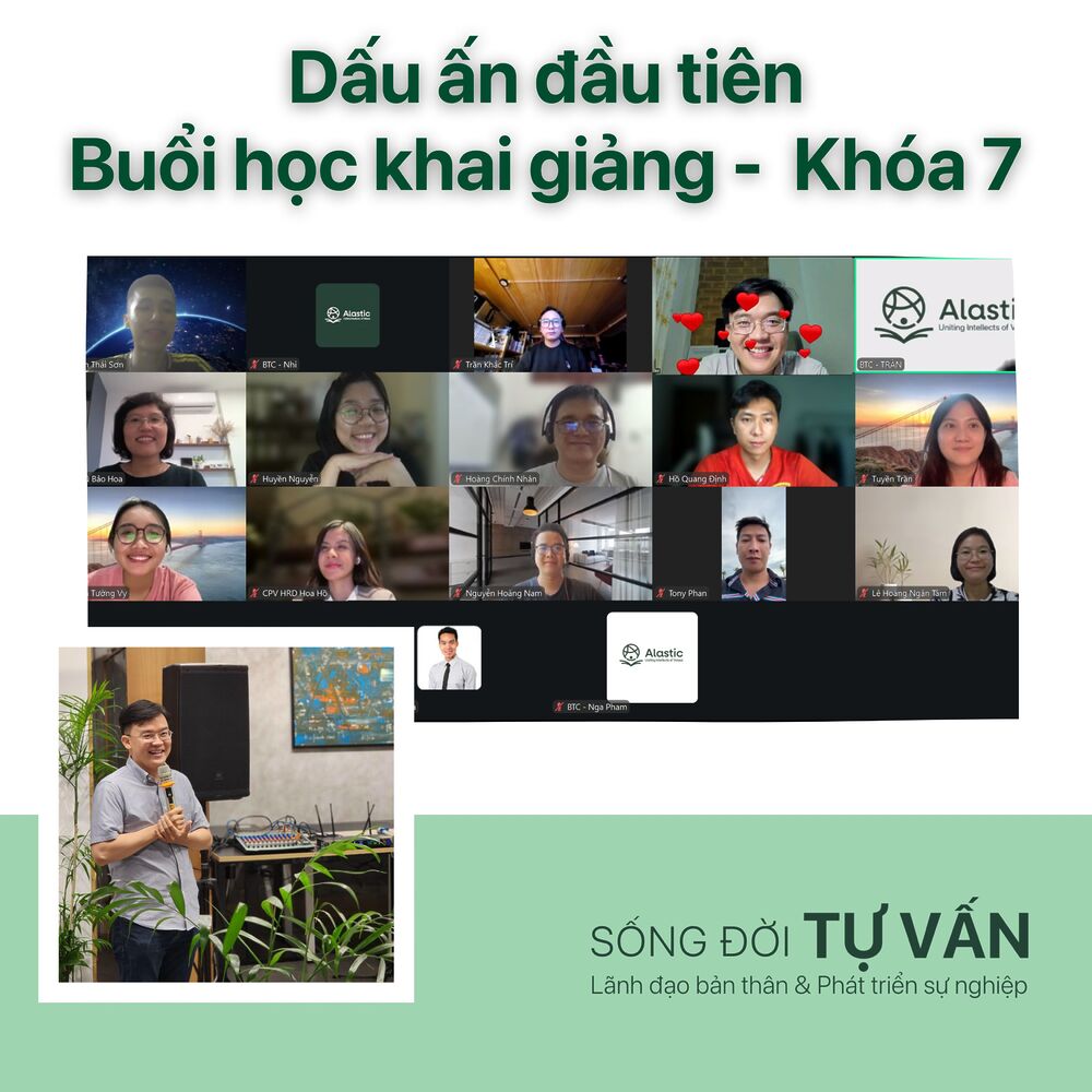 Dấu ấn đầu tiên – Khai giảng khóa 7 Sống Đời Tự Vấn